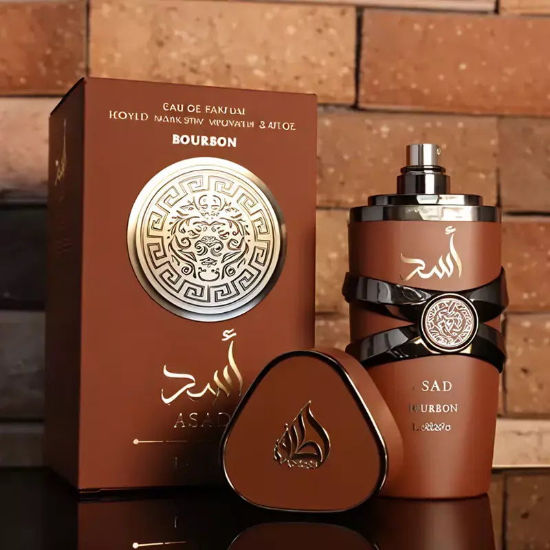 Perfume Árabe Asad Bourbon Lattafa 100ml EDP Original