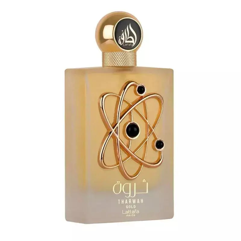 Perfume Lattafa Tharwah Gold Eau De Parfum Feminino 100Ml