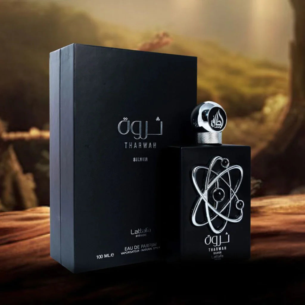 Perfume Tharwah Silver Lattafa EDP 100ml